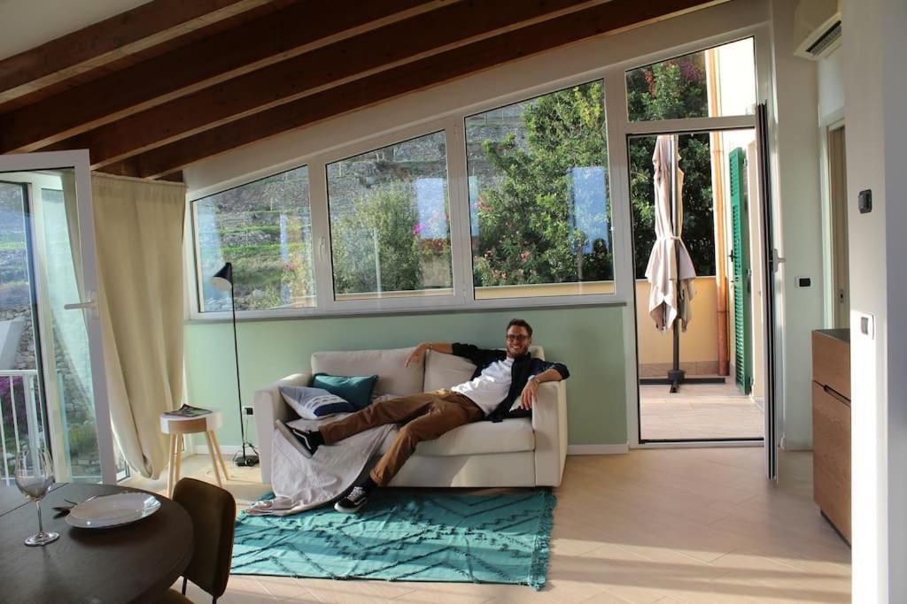 Appartamento Romantico Con Piscina Cervo Exteriör bild